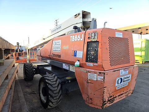 2016 SNORKEL TB86J Boom 84-86' Telescopic 4Wd