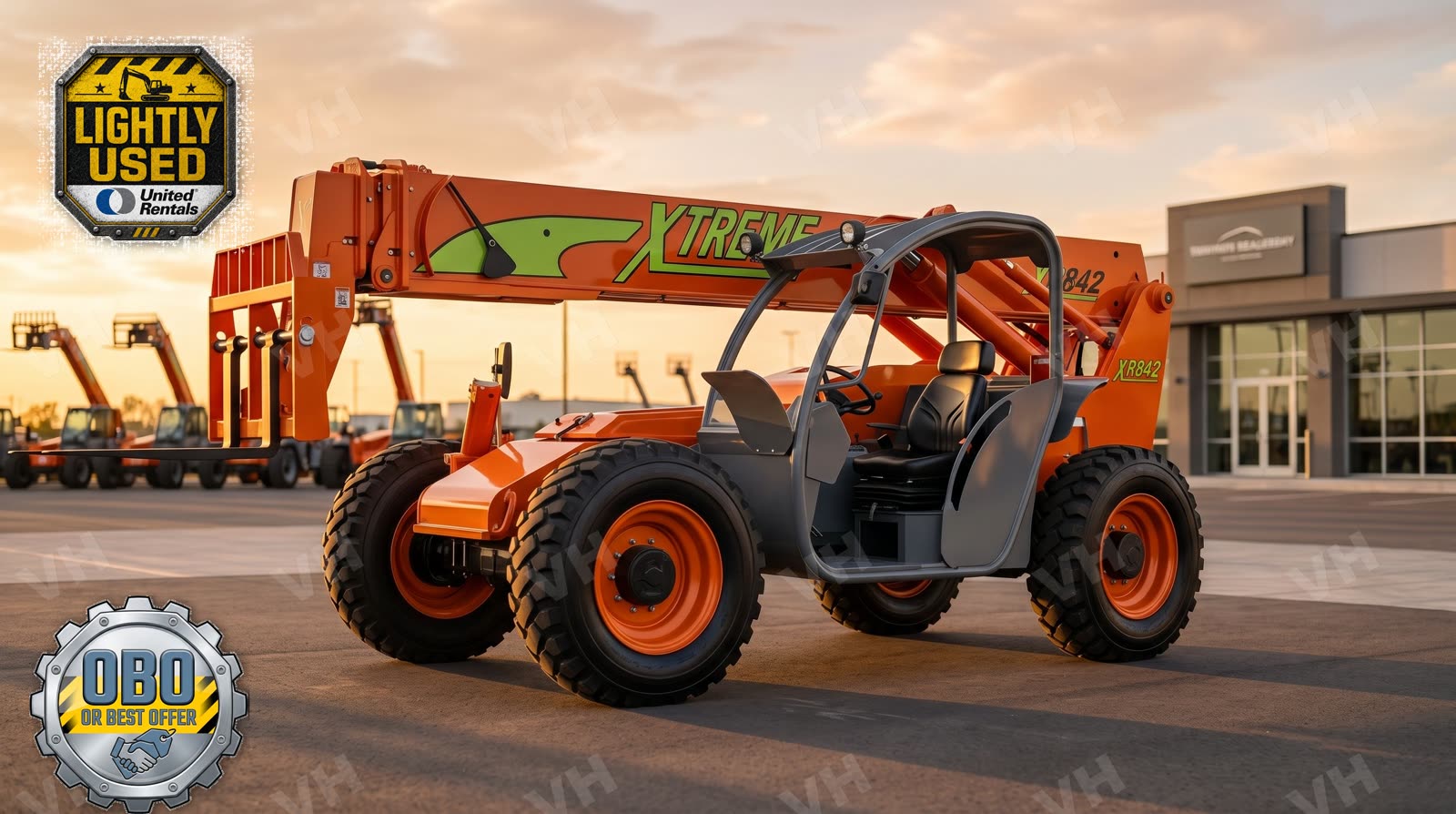 2016 Xtreme XR842 FORKLIFT VARIABLE REACH 8000# 40-49'