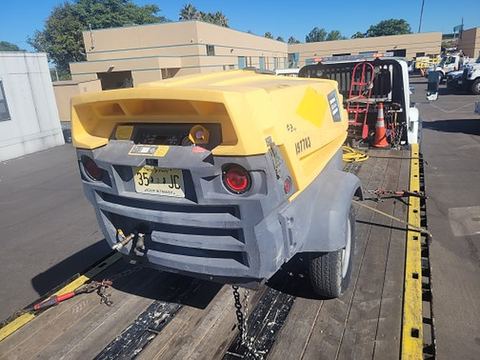 2017 ATLASCOPCO XAS185KD7FT4PE Compressor 175-195 Cfm