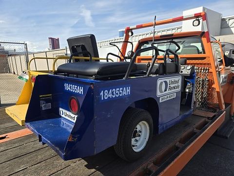 2017 COLUMBIA EX21-T-24 Industrial Electric Cart 3 Wheeled