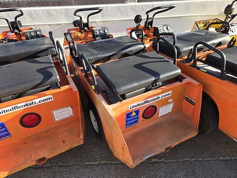 2017 COLUMBIA EX21-T-24 Industrial Electric Cart 3 Wheeled