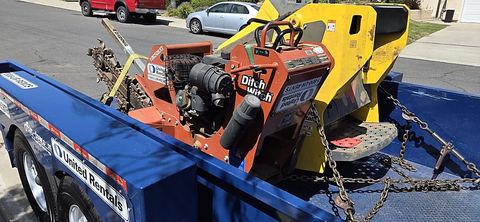 2017 DITCHWITCH C14 Trencher 11-15Hp Walkbehind Tire