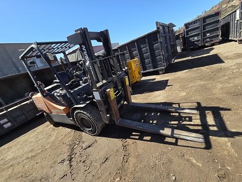 2017 DOOSAN D55C-7 Forklift Whse 10000-12000# Const Pneu