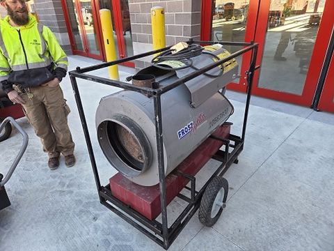 2017 FROSTFGHTR IDH200 Heater Indirect 200K-250K Btu Diesel
