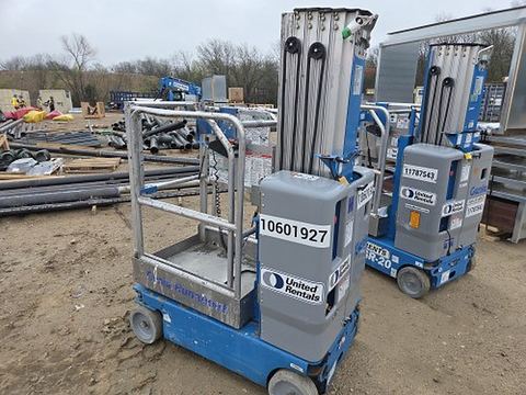 2017 GENIE GR-20 Vertical Lift 18-20' Elec Self Propelled