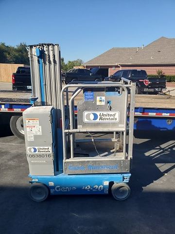 2017 GENIE GR-20 Vertical Lift 18-20' Elec Self Propelled