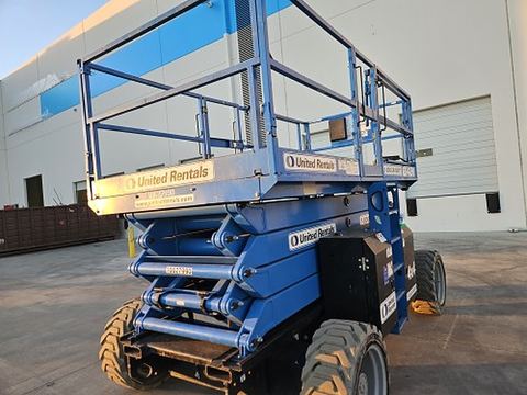 2017 GENIE GS-4390 RT Scissor Lift 36-49' Ic 4Wd