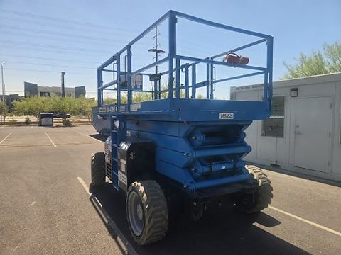 2017 GENIE GS-4390 RT Scissor Lift 36-49' Ic 4Wd