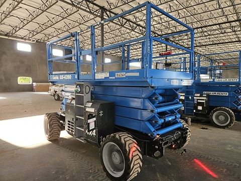 2017 GENIE GS-4390 RT Scissor Lift 36-49' Ic 4Wd