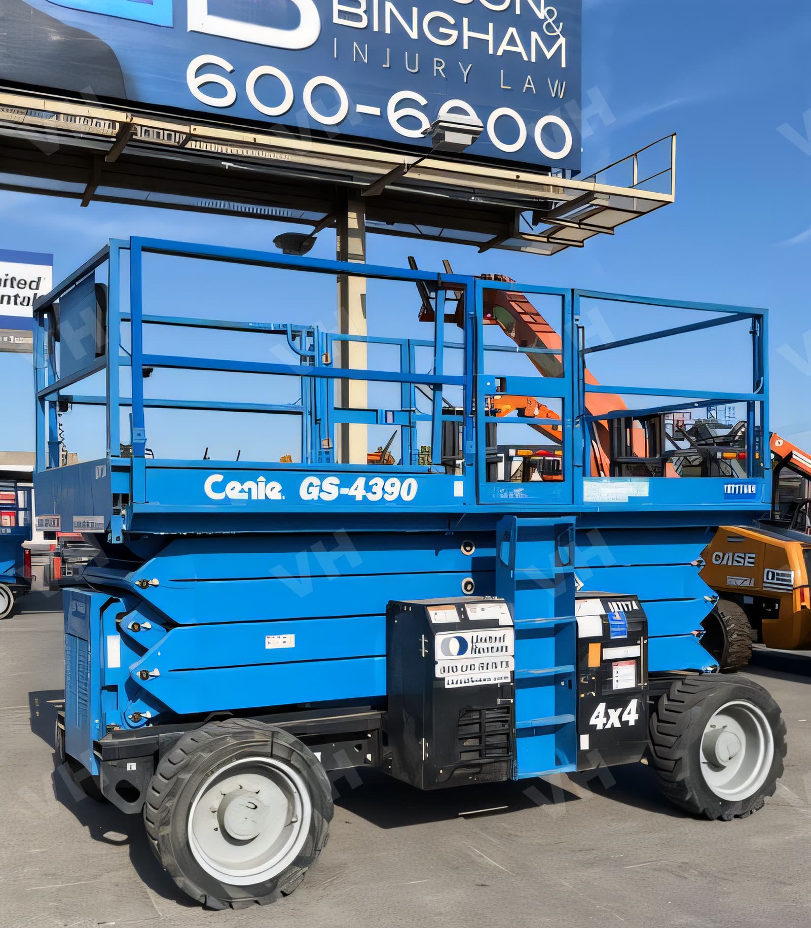 2017 Genie GS-4390 RT SCISSOR LIFT 36-49' IC 4WD photo 5