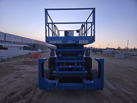 2017 GENIE GS-5390 RT Scissor Lift 50-59' Ic 4Wd
