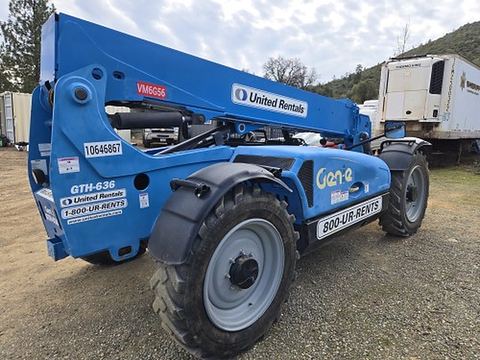 2017 GENIE GTH-636 Forklift Variable Reach 6000# 35-39'