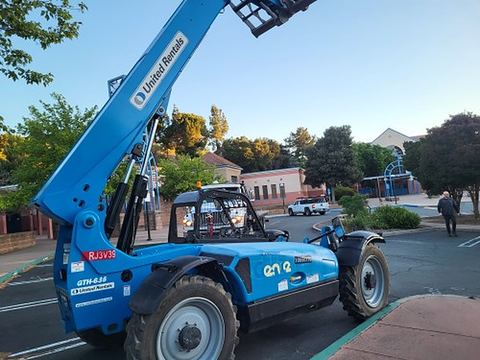 2017 GENIE GTH-636 Forklift Variable Reach 6000# 35-39'