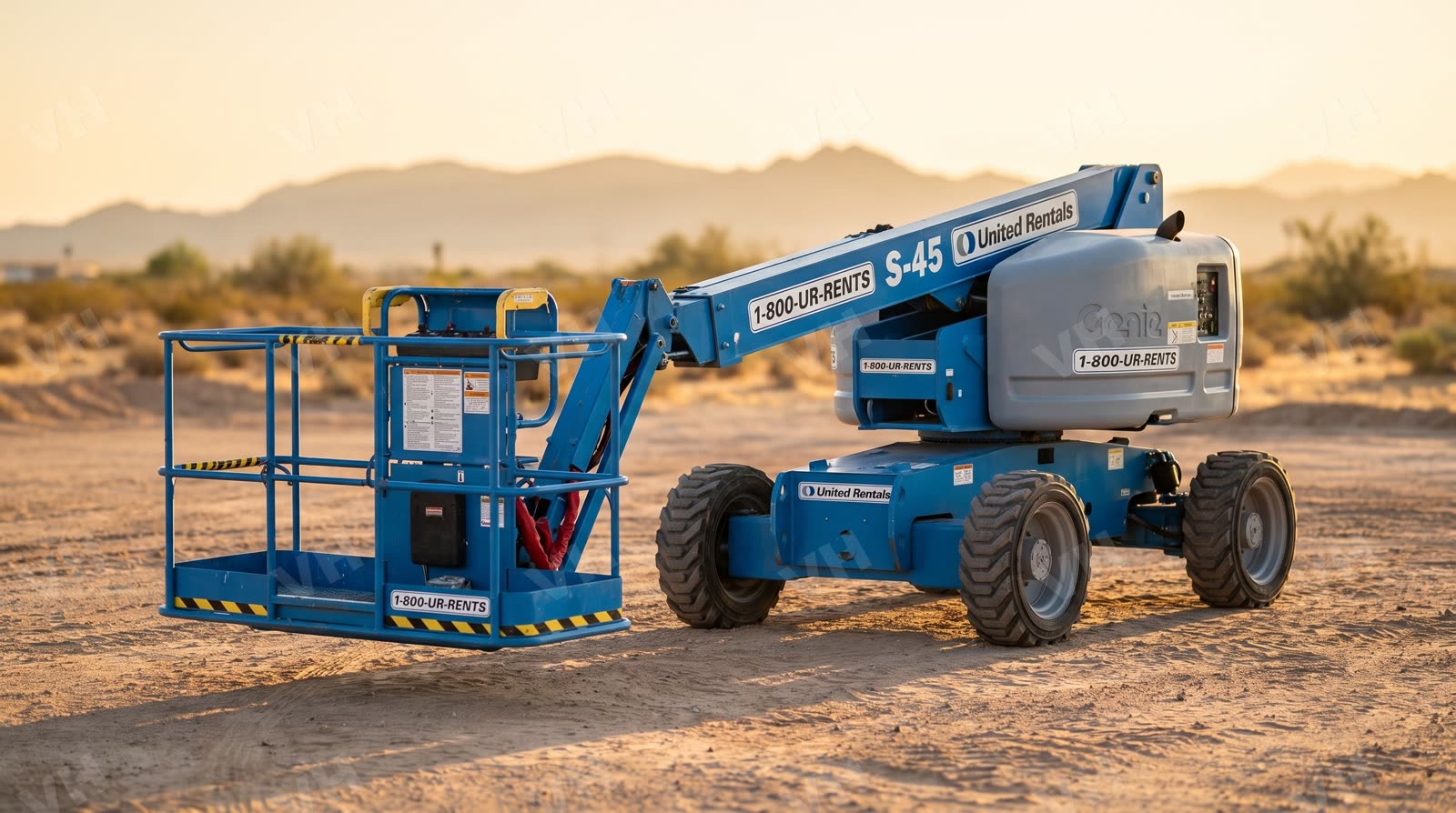 2017 Genie S-45 Boom 45-50' Telescopic 4Wd