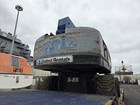 2017 GENIE S-85 Boom 84-86' Telescopic 4Wd