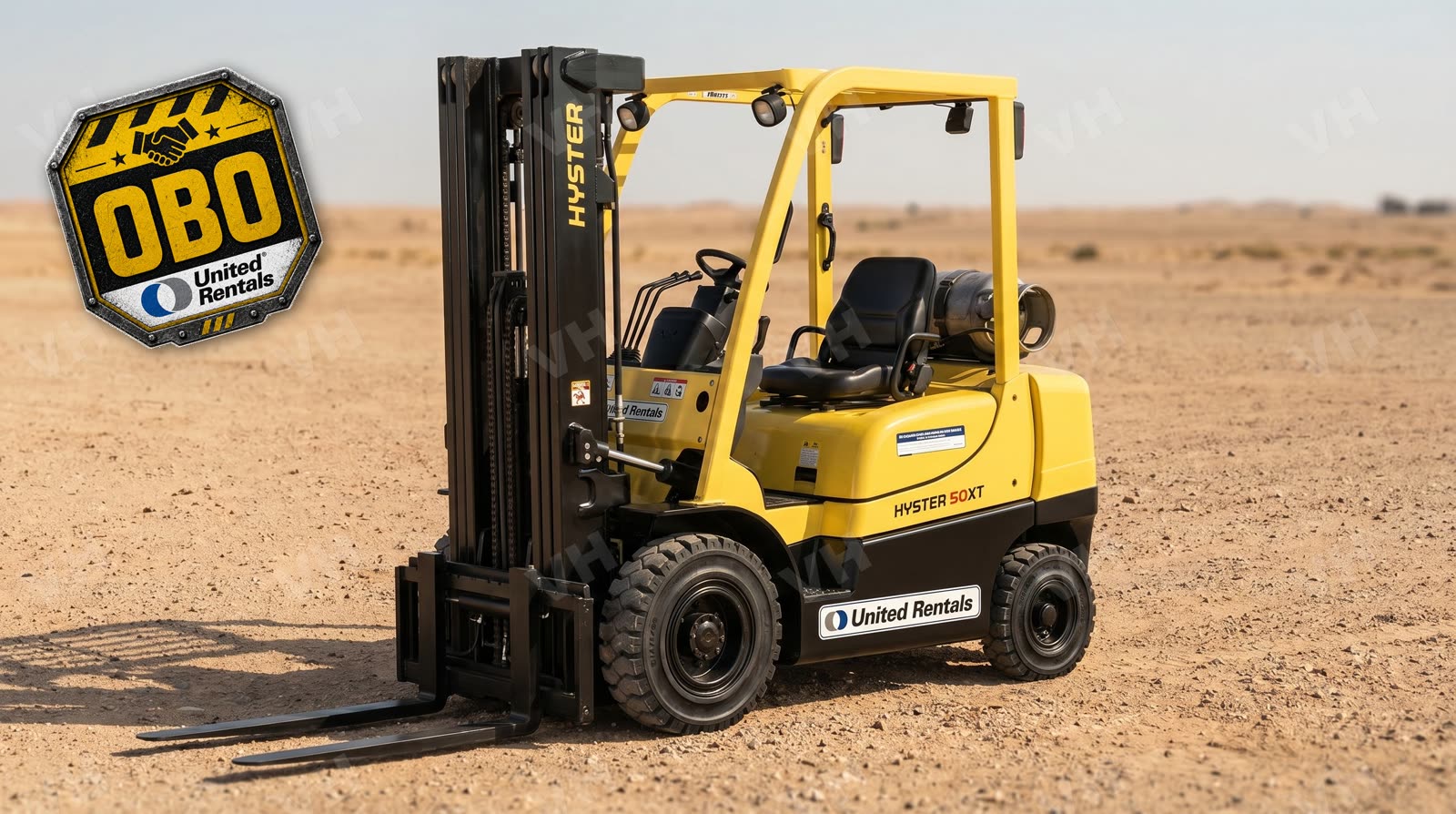 2017 Hyster H50XT FORKLIFT WHSE 5000# LP ONLY