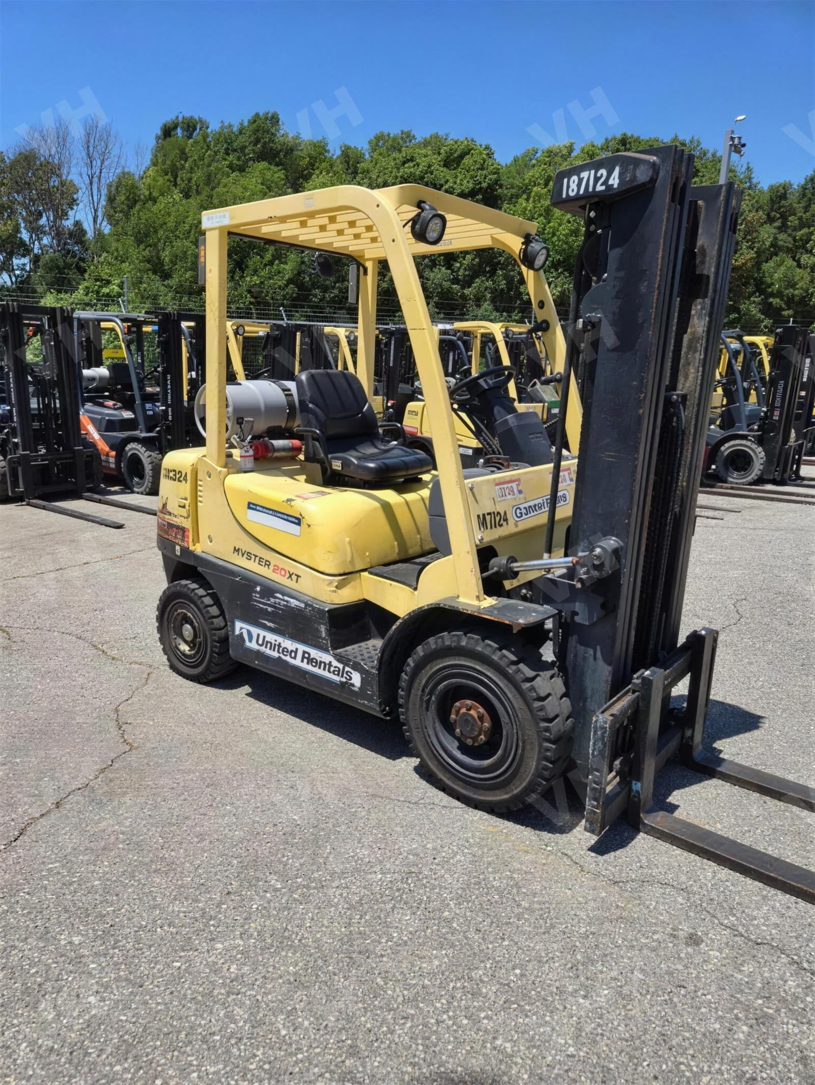 2017 Hyster H50XT FORKLIFT WHSE 5000# LP ONLY photo 5