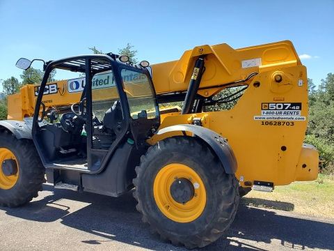 2017 JCB 507-42 Forklift Variable Reach 7000# 38-44'