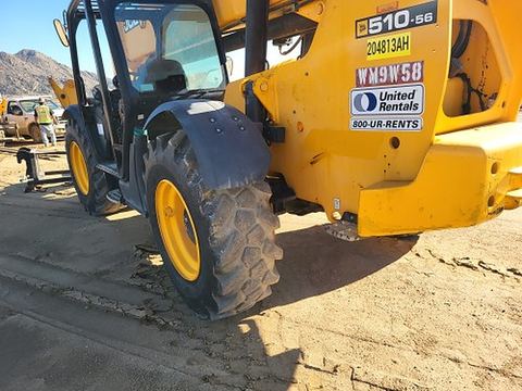 2017 JCB 510-56 Forklift Variable Reach 10000# 50'-62'