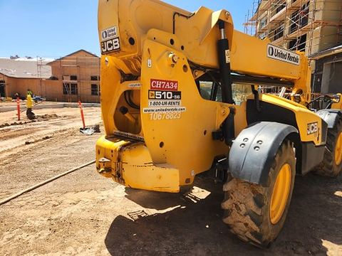 2017 JCB 510-56 S Forklift Variable Reach 10000# 50'-62'