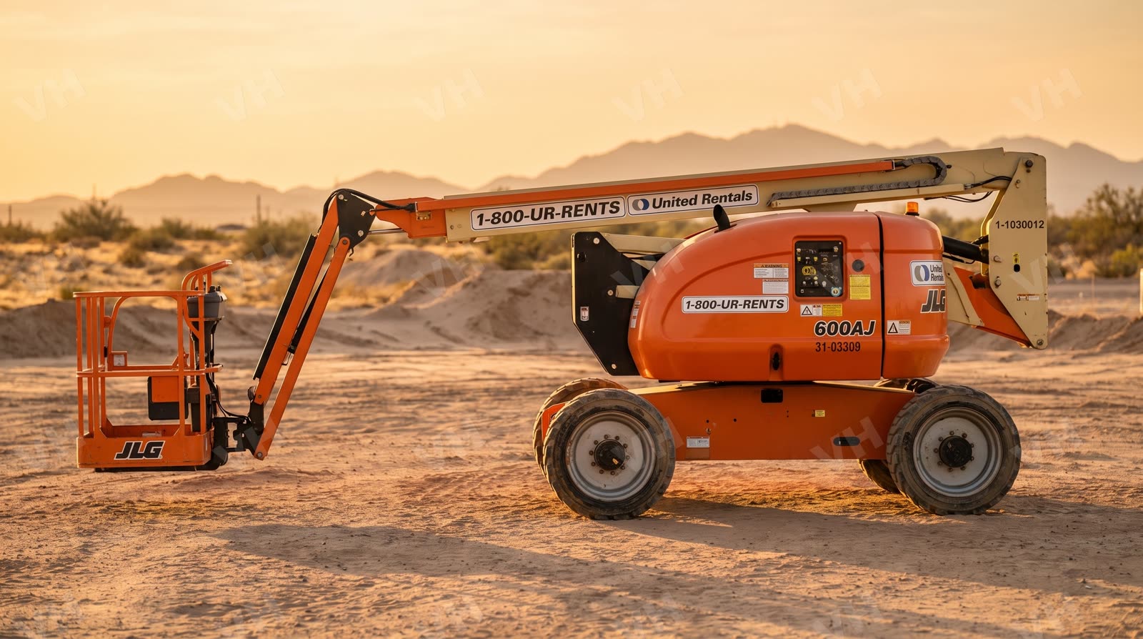 2017 JLG 600AJ Boom 60-64' Articulating