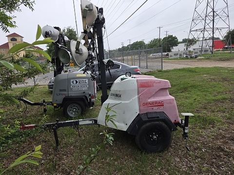 2017 MAGNUM PRO MLT6SK Light Tower,4-7Kw Vert Mast