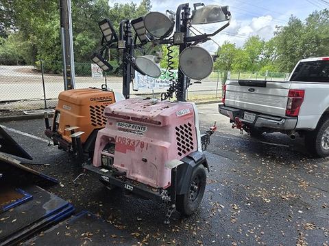 2017 MAGNUM PRO MLT6SM Light Tower,4-7Kw Vert Mast