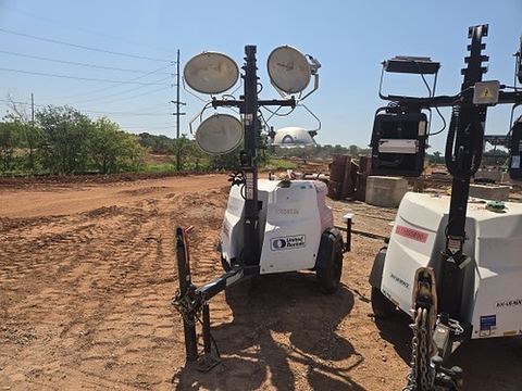 2017 MAGNUM PRO MLT6SM Light Tower,4-7Kw Vert Mast