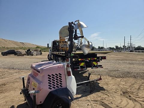 2017 MAGNUM PRO MLT6SM Light Tower,4-7Kw Vert Mast