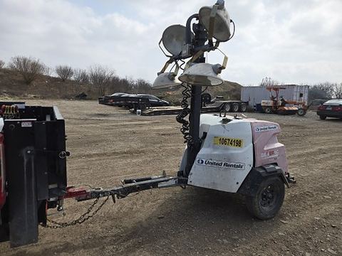 2017 MAGNUM PRO MLT6SM Light Tower,4-7Kw Vert Mast