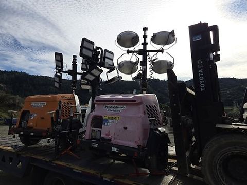 2017 MAGNUM PRO MLT6SM Light Tower,4-7Kw Vert Mast