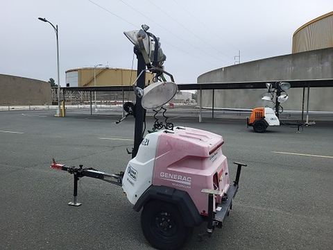2017 MAGNUM PRO MLT6SM Light Tower,4-7Kw Vert Mast