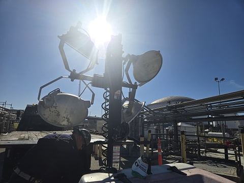 2017 MAGNUM PRO MLT6SM Light Tower,4-7Kw Vert Mast