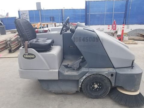 2017 NILFISK SW8000 Sweeper Ride On Pick Up 67" And Larger