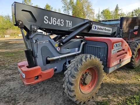 2017 SKYJACK SJ643TH Forklift Variable Reach 6000# 40-49'