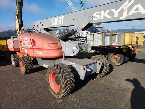 2017 SKYJACK SJ86T Boom 84-86' Telescopic 4Wd