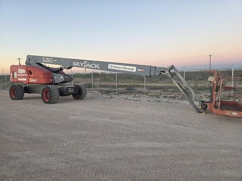 2017 SKYJACK SJ86T Boom 84-86' Telescopic 4Wd