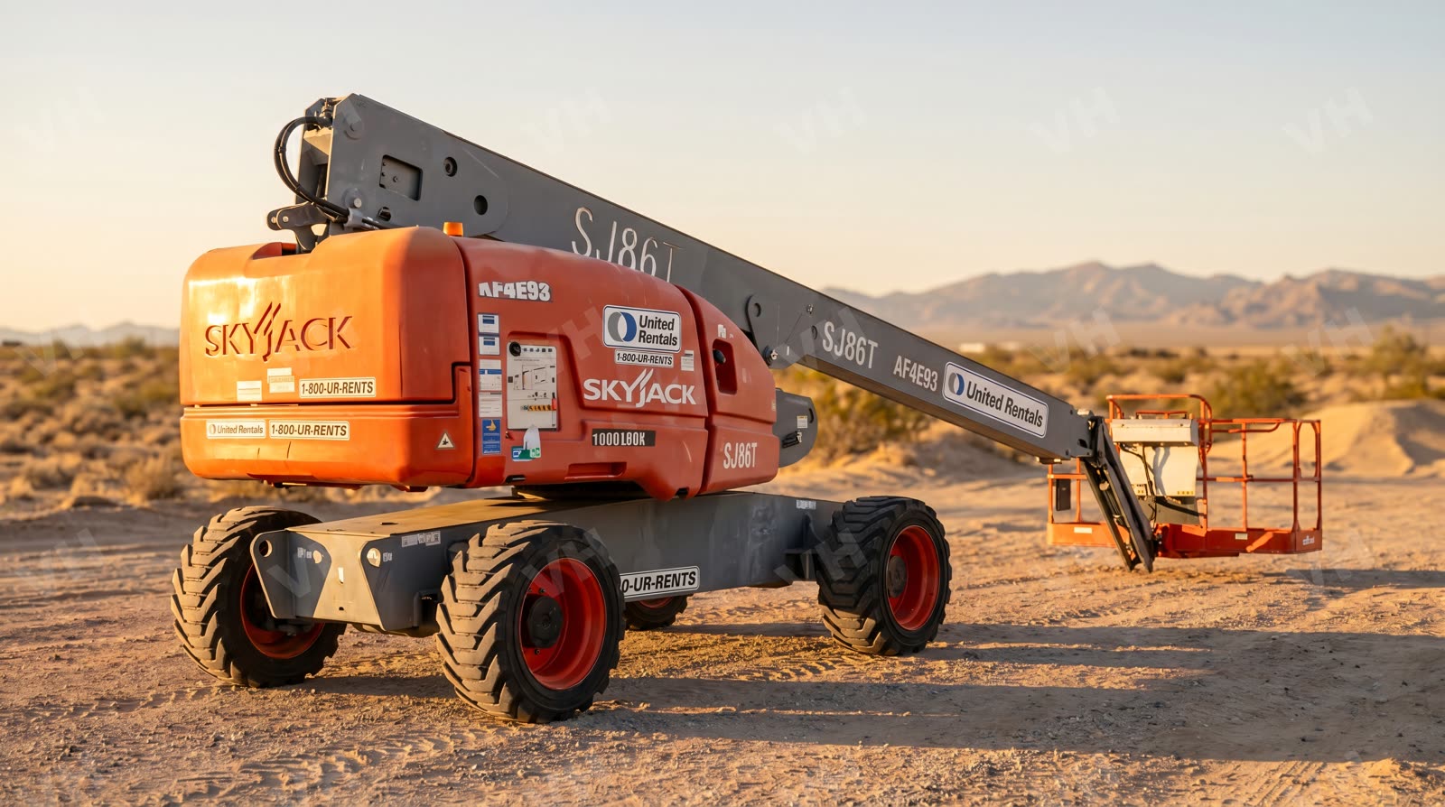 2017 Skyjack SJ86T BOOM 84-86' TELESCOPIC 4WD