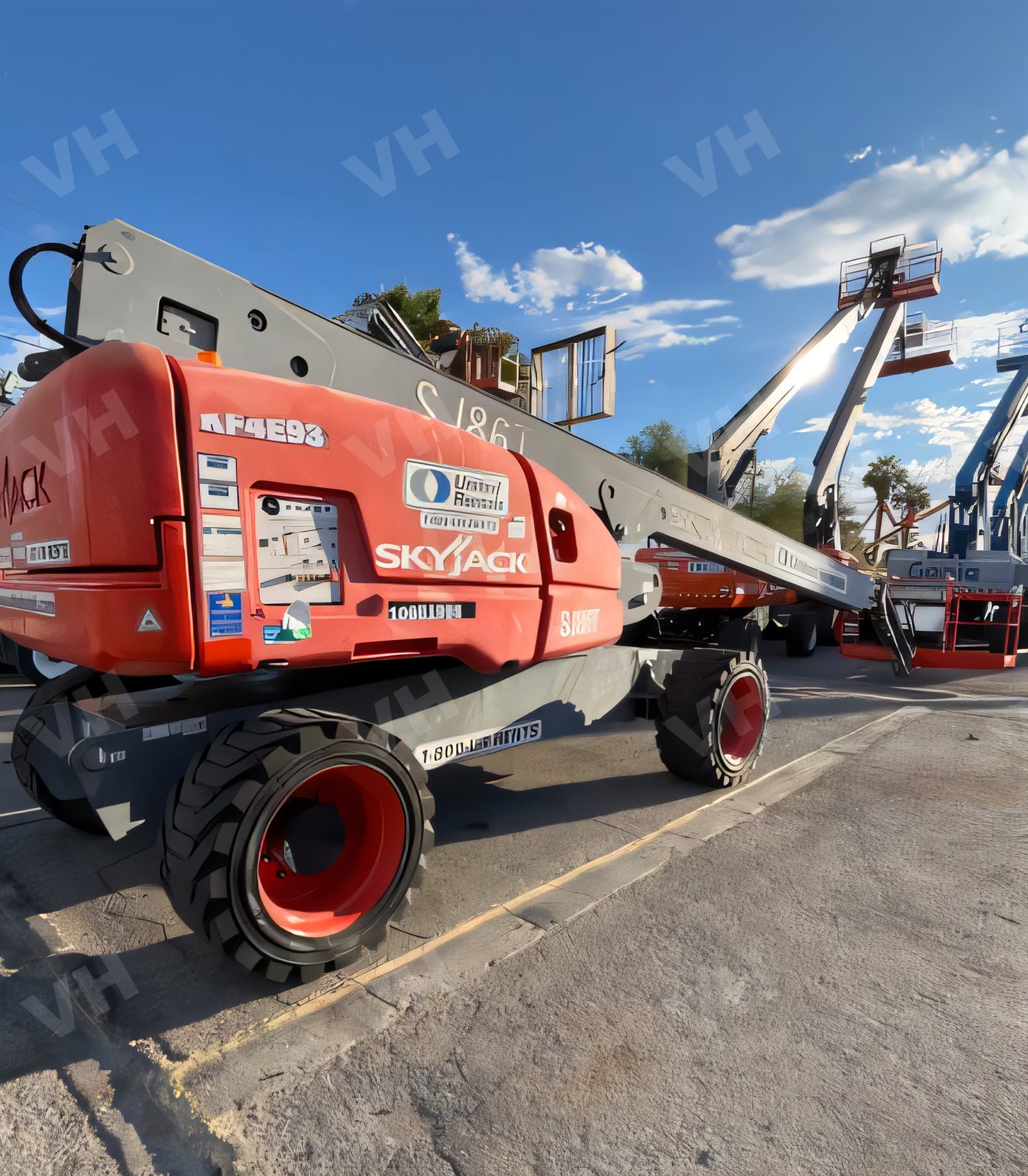 2017 Skyjack SJ86T BOOM 84-86' TELESCOPIC 4WD photo 2