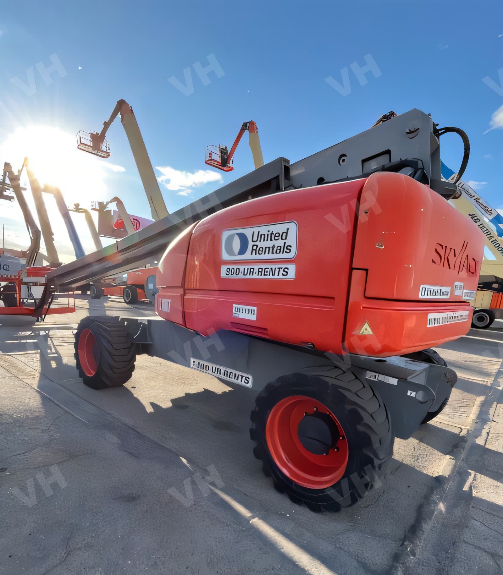 2017 Skyjack SJ86T BOOM 84-86' TELESCOPIC 4WD photo 3