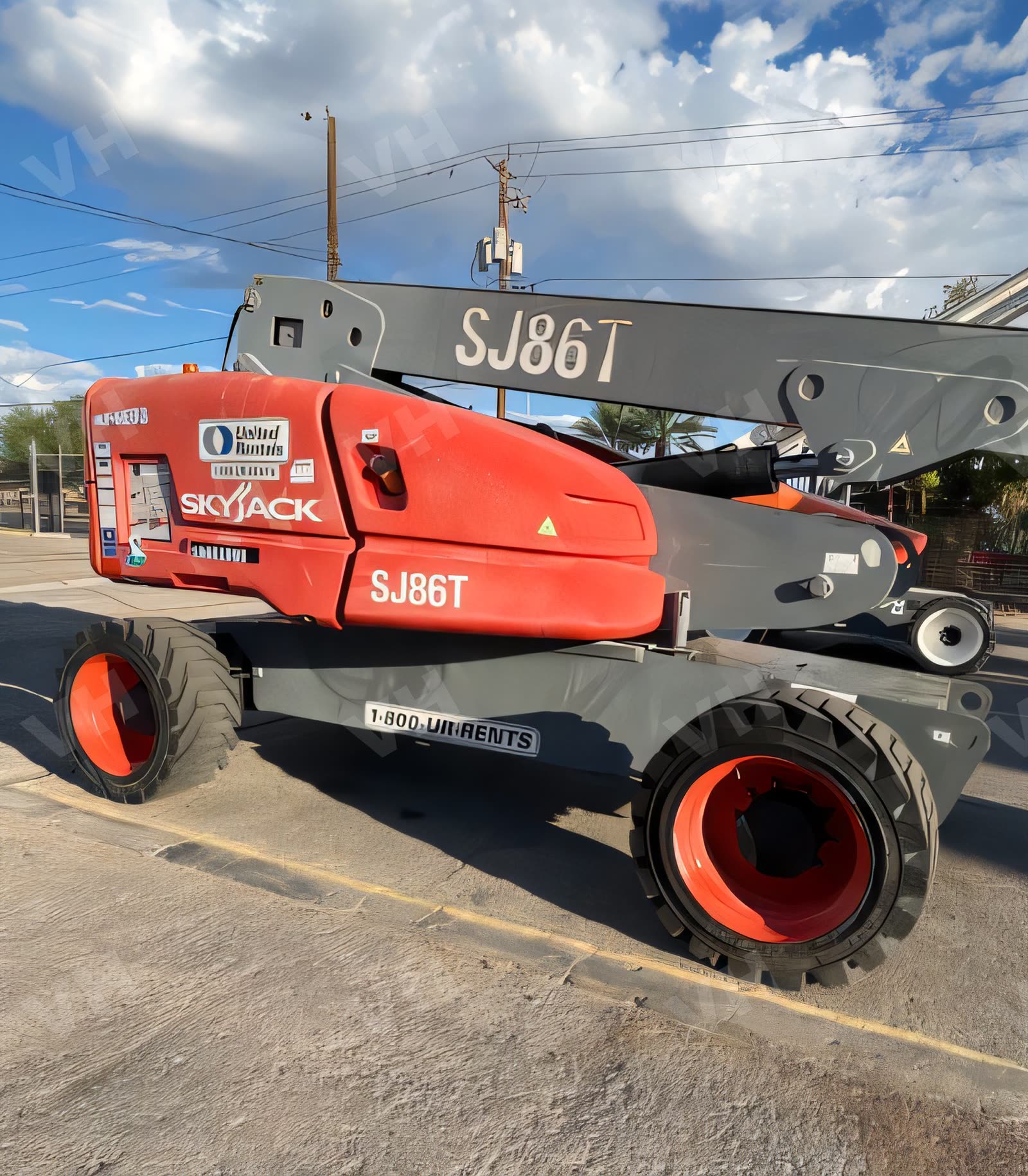 2017 Skyjack SJ86T BOOM 84-86' TELESCOPIC 4WD photo 4