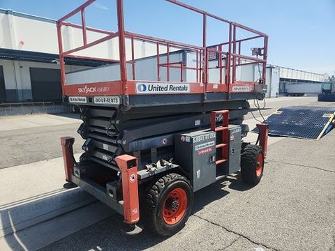 2017 SKYJACK SJ8841RT Scissor Lift 36-49' Ic 4Wd