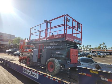 2017 SKYJACK SJ8841RT Scissor Lift 36-49' Ic 4Wd