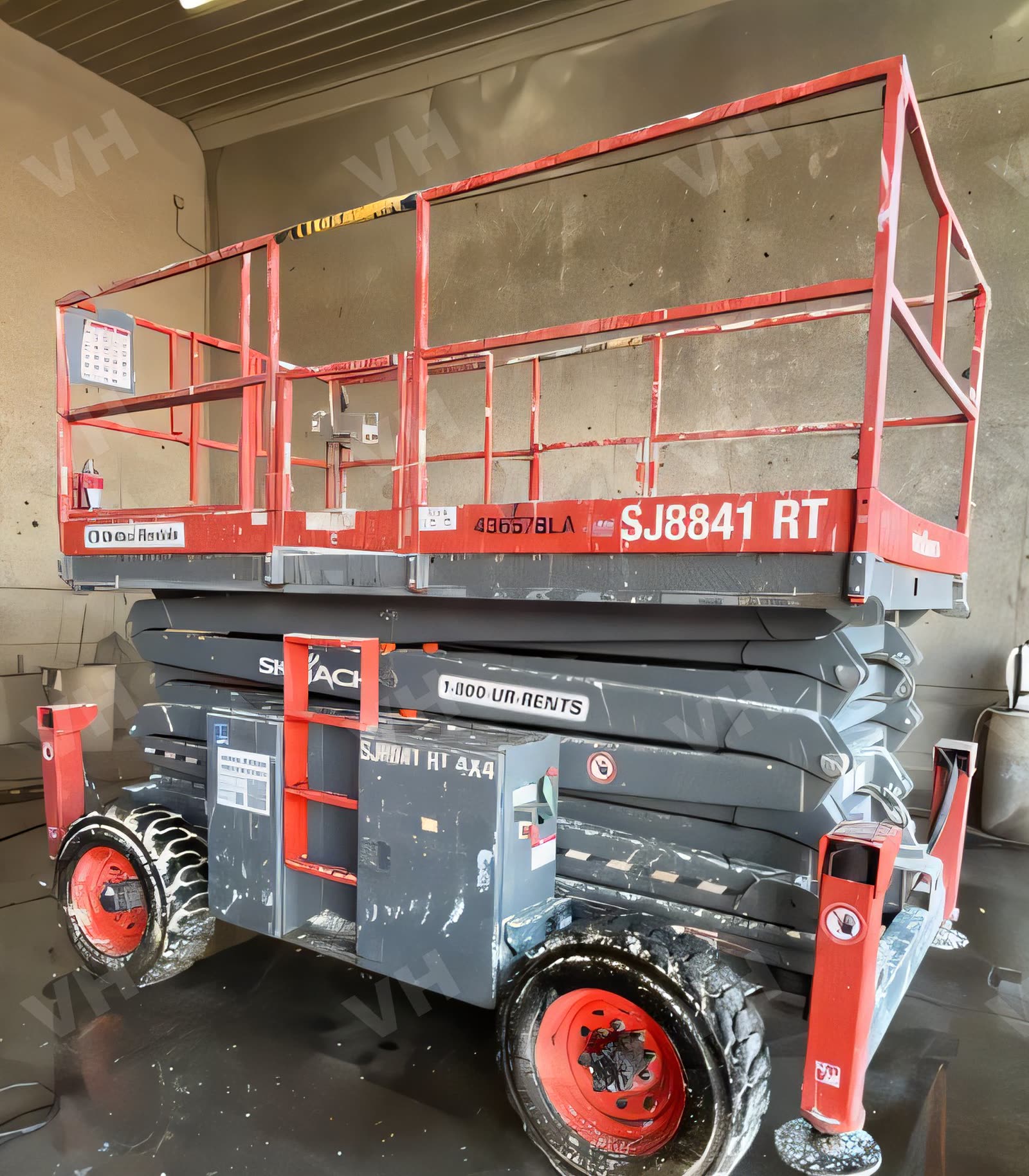 2017 Skyjack SJ8841RT SCISSOR LIFT 36-49' IC 4WD photo 2