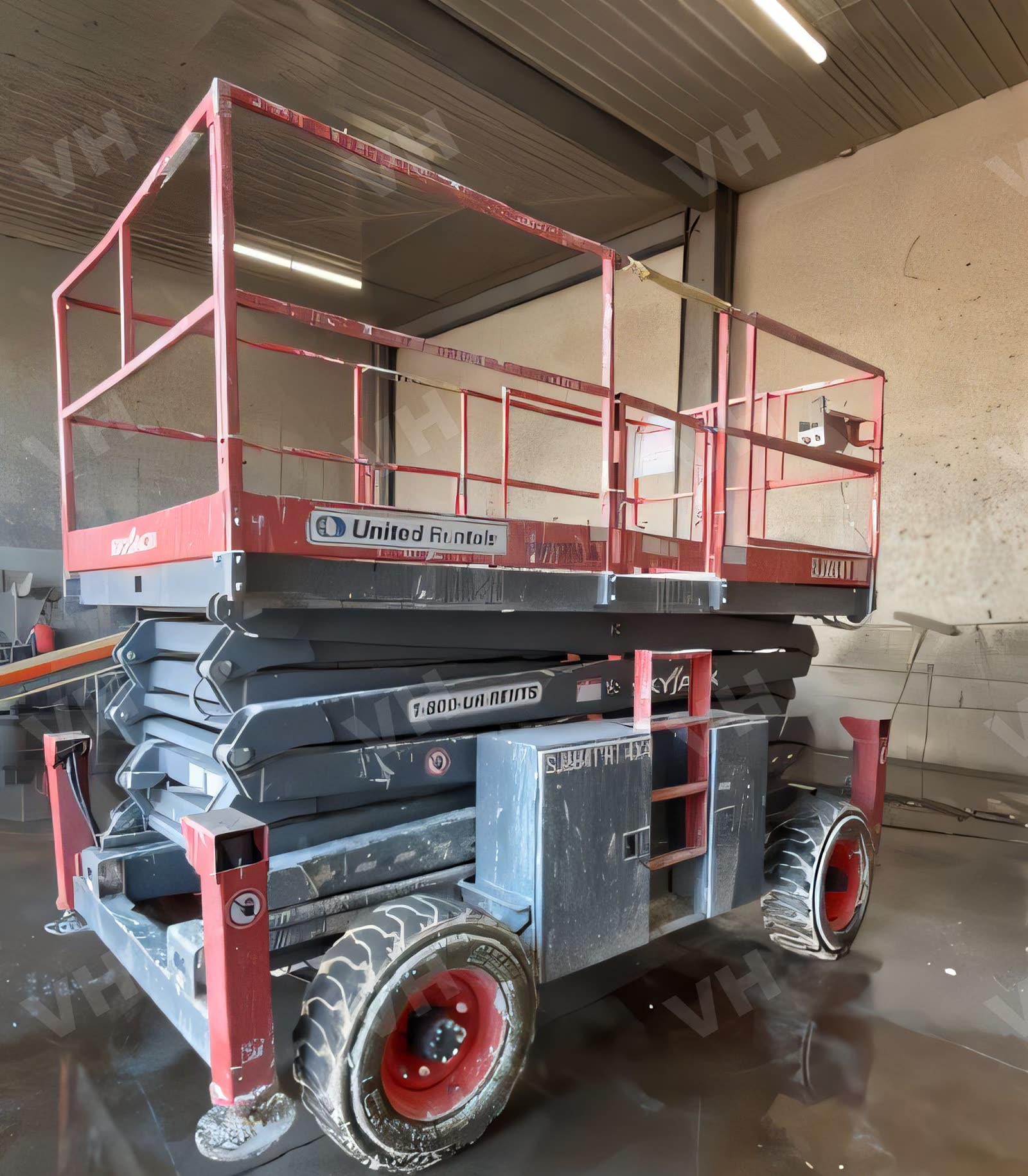 2017 Skyjack SJ8841RT SCISSOR LIFT 36-49' IC 4WD photo 3