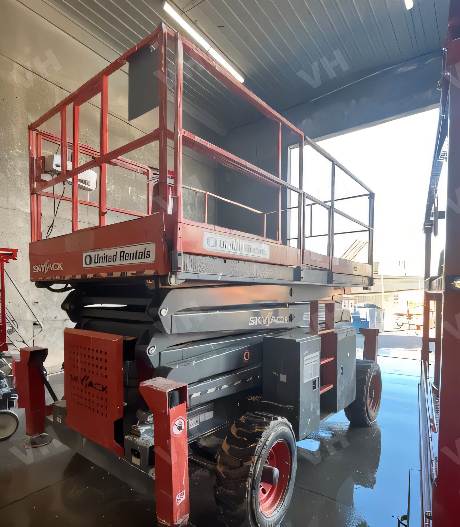 2017 Skyjack SJ8841RT SCISSOR LIFT 36-49' IC 4WD photo 5
