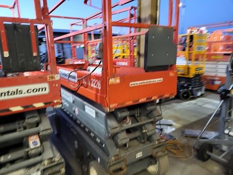 2017 SKYJACK SJIII3226 Scissor Lift 24-26' Electric 30-36" Wide