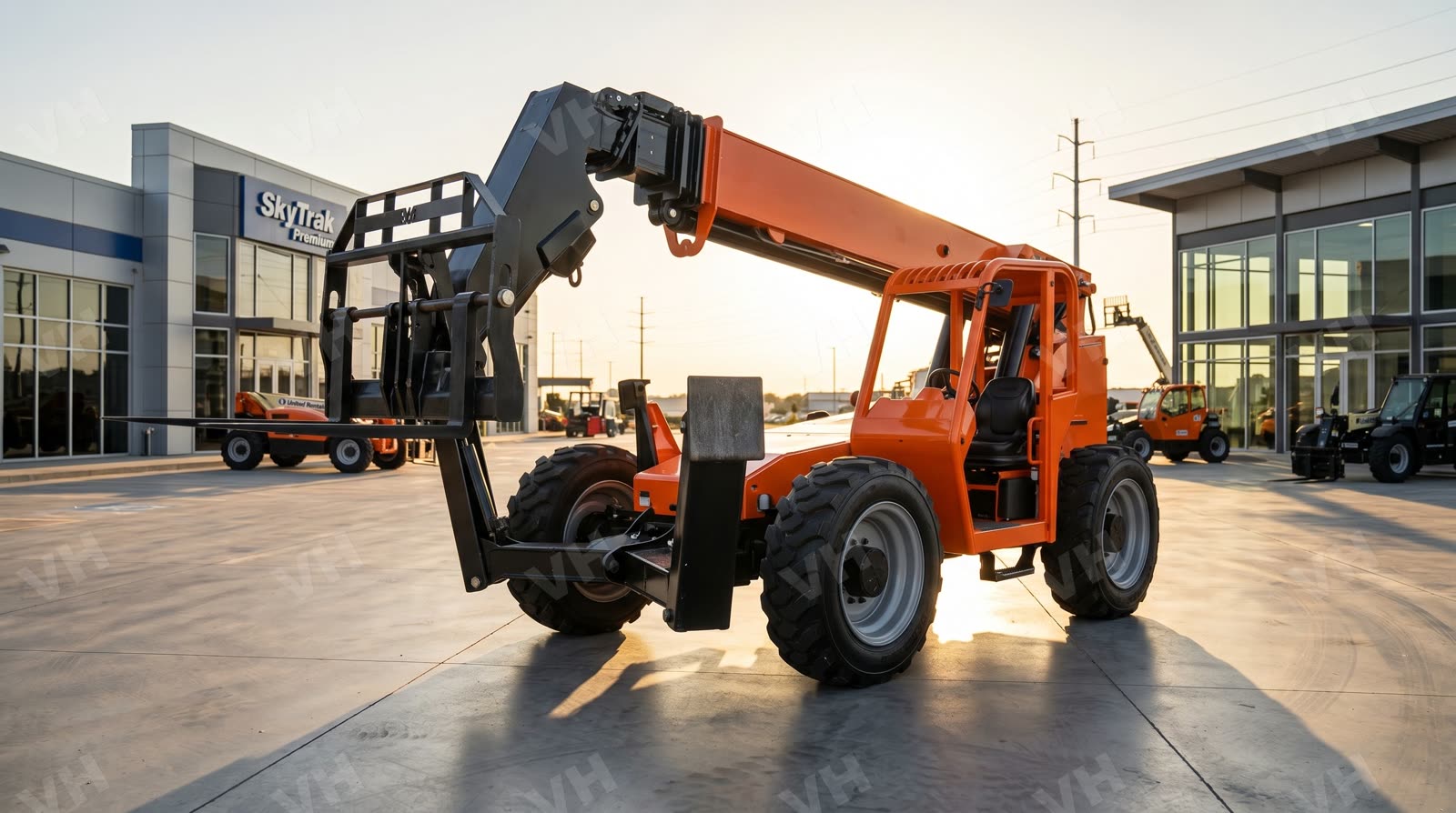 2017 SkyTrak 10054 FORKLIFT VARIABLE REACH 10000# 50'-62'
