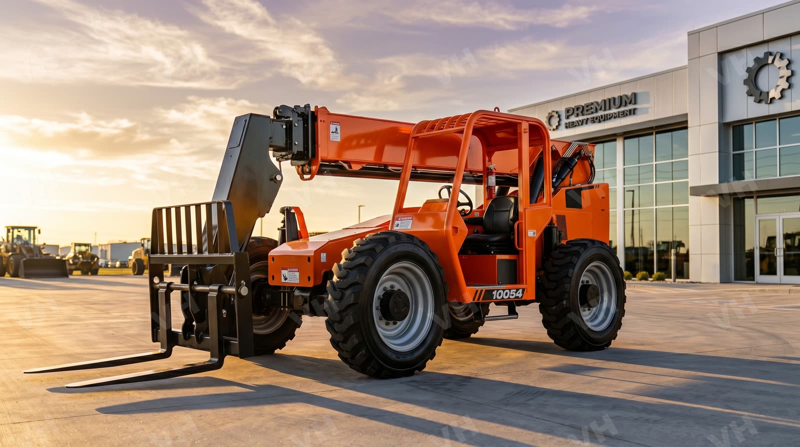 2017 SkyTrak 10054 FORKLIFT VARIABLE REACH 10000# 50'-62'