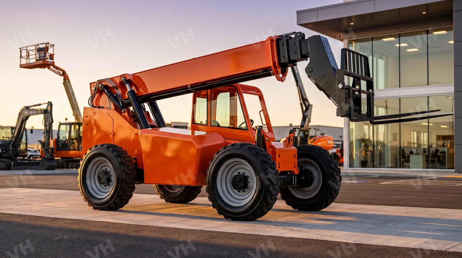 2017 SkyTrak 10054 FORKLIFT VARIABLE REACH 10000# 50'-62'